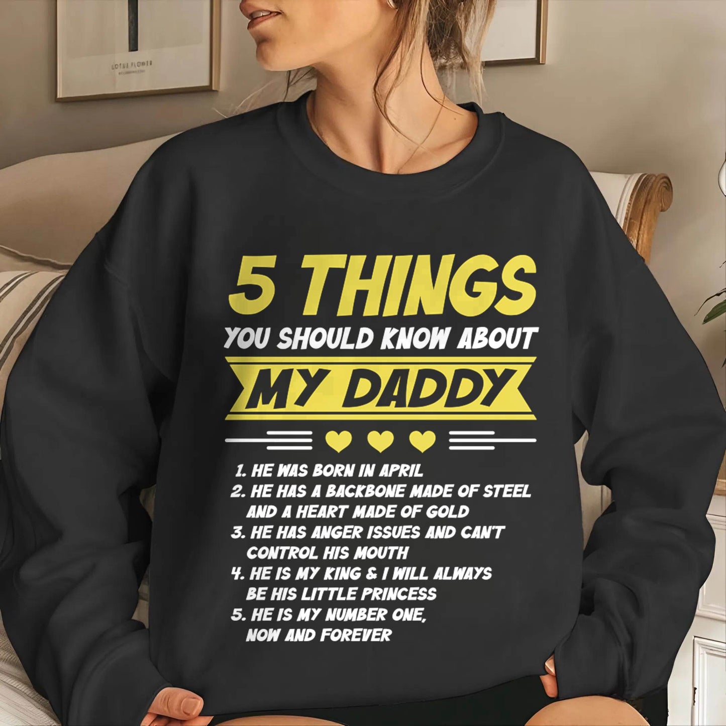 APRIL - 5 THINGS YOU SHOULD KNOW ABOUT MY DADDY - FROM DAD - TLEE04 (SKU2606-53-04)