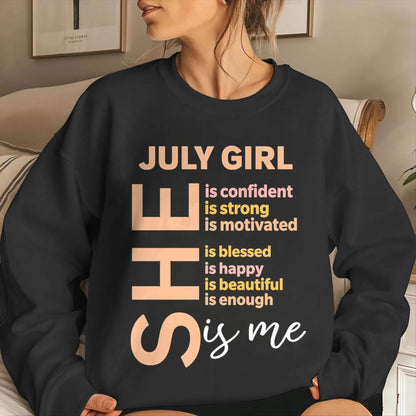 JULY GIRL - SELF LOVE TYPOGRAPHY - FOR WOMEN - TLEE07 (SKU2606-255-07)