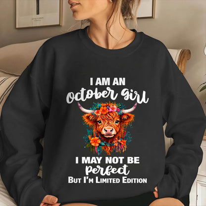 OCTOBER GIRL ONE OF A KIND TEE - FOR WOMEN - TLEE10 (SKU2607-296-10)