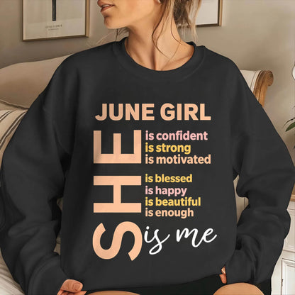 JUNE GIRL - SELF LOVE TYPOGRAPHY - FOR WOMEN - TLEE06 (SKU2606-255-06)