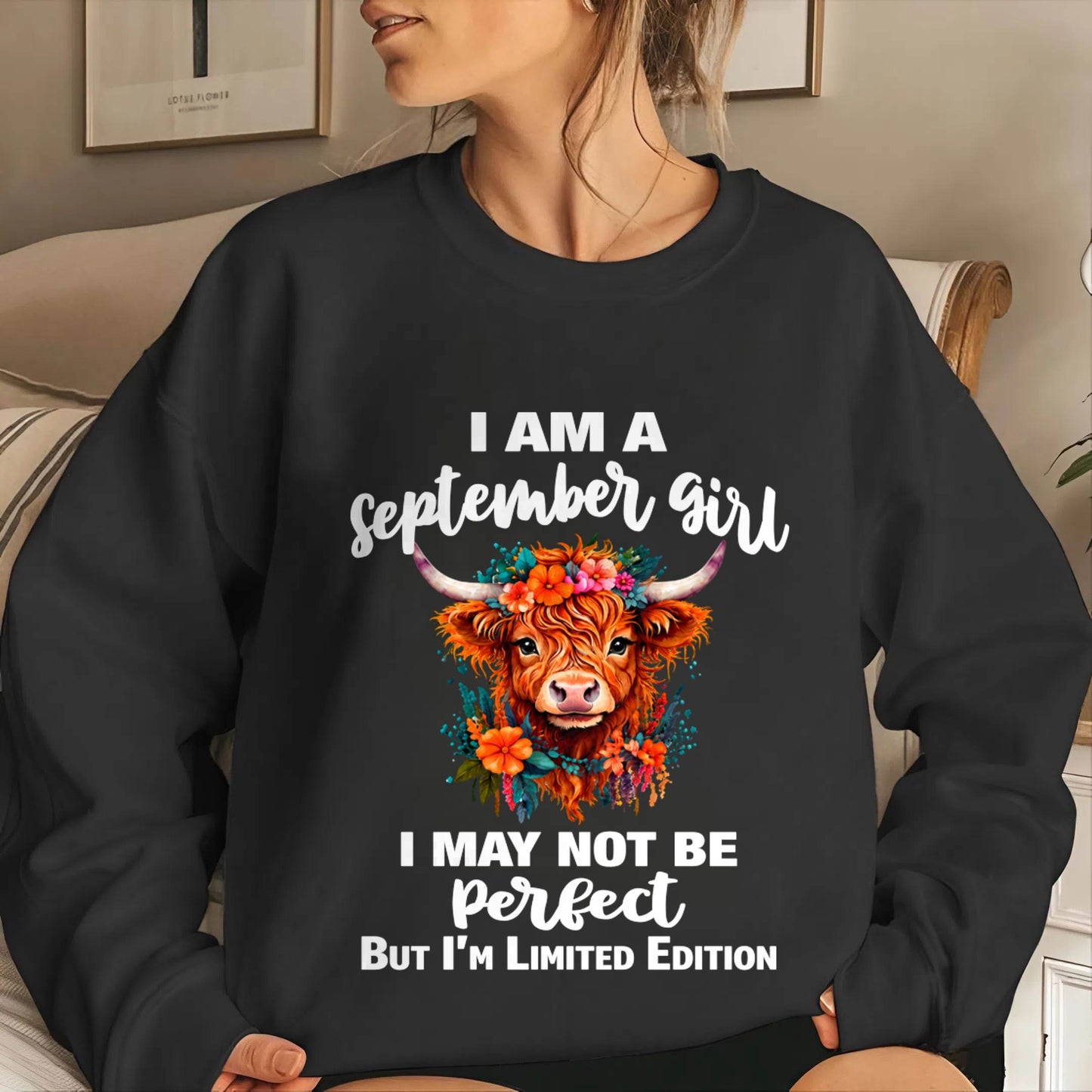SEPTEMBER GIRL ONE OF A KIND TEE - FOR WOMEN - TLEE09 (SKU2607-296-09)