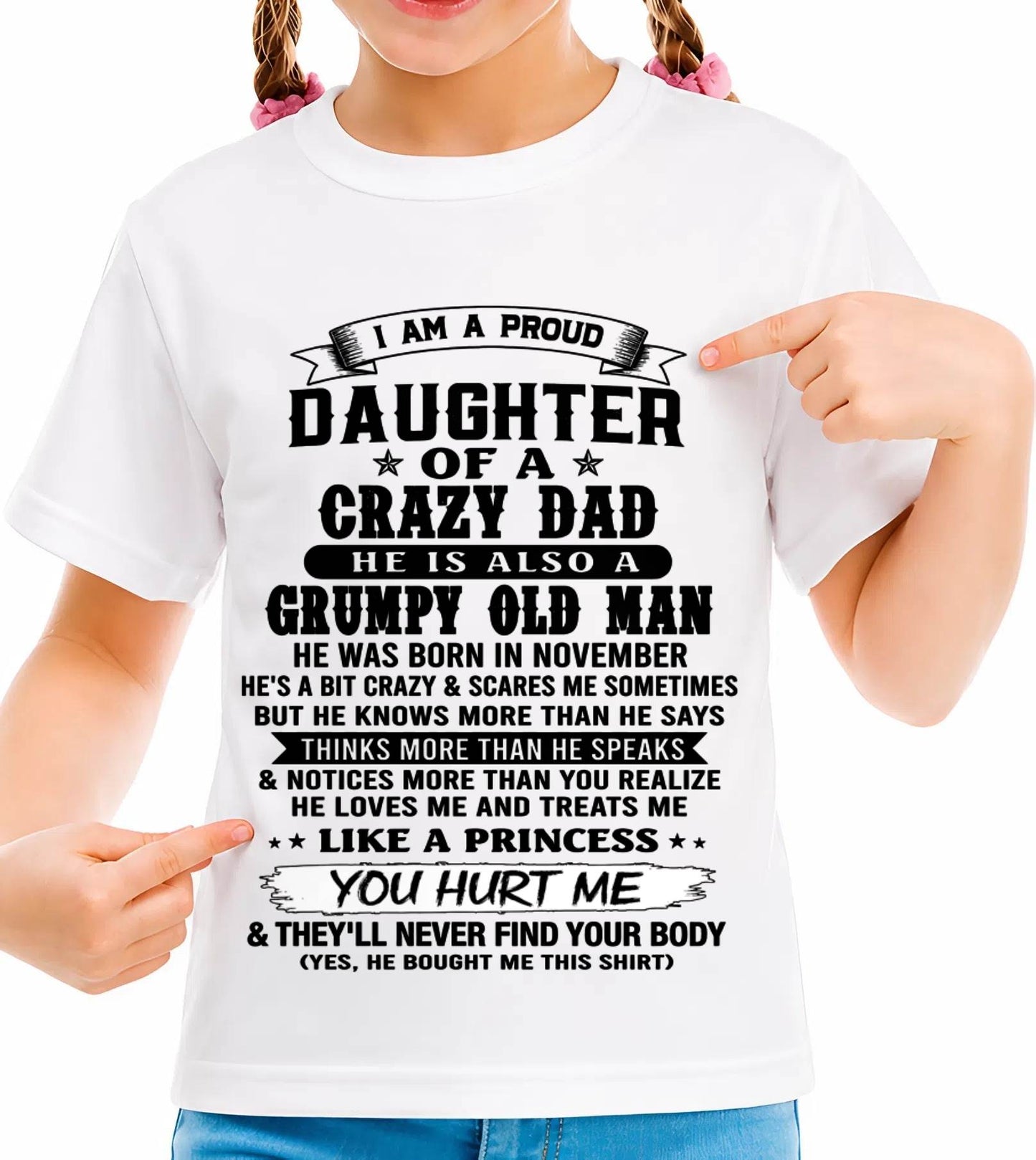 NOVEMBER - PROUD DAUGHTER OF DAD - FROM DAD - TLEE11 (SKU2606-209-11)