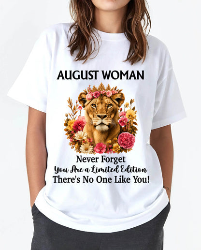 AUGUST WOMAN – PROUD TO BE DIFFERENT - FOR WOMEN - TLEE08 (SKU2607-74-08)