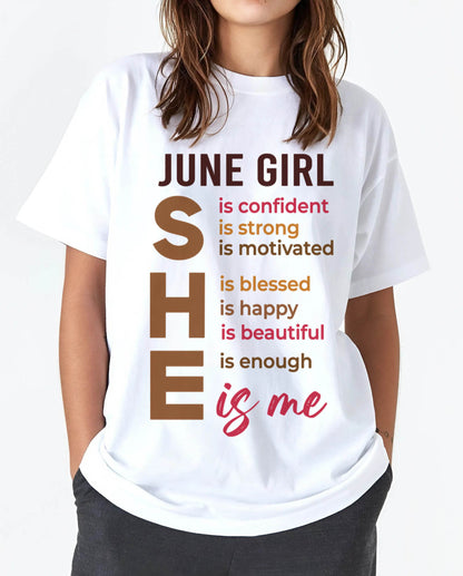 JUNE GIRL - SHE IS ME - FOR WOMEN - TLEE06 (SKU2607-164-06)