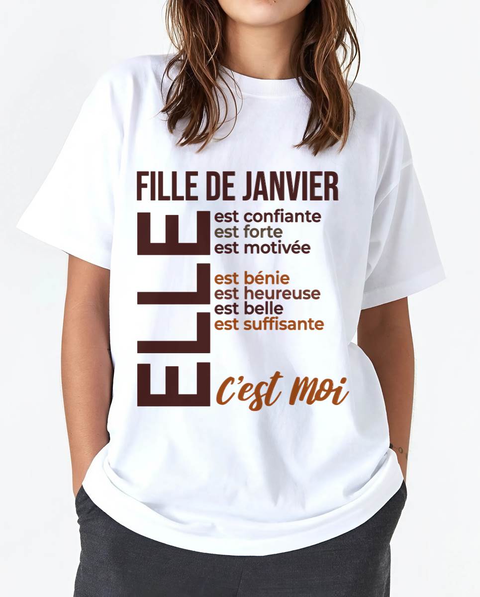 JE SUIS UNE FILLE DE JANVIER - fma TLEE01 (SKU2605-192-01)