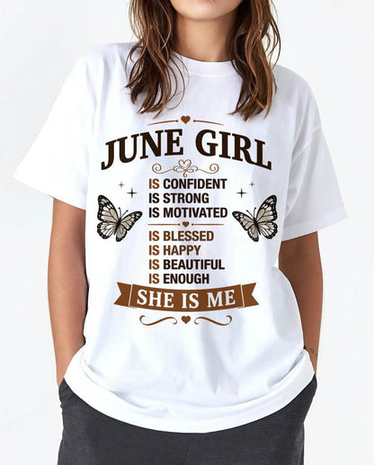JUNE GIRL – FAITH, STRENGTH & BEAUTY - FOR WOMEN - TLEE06 (SKU2605-378-06)