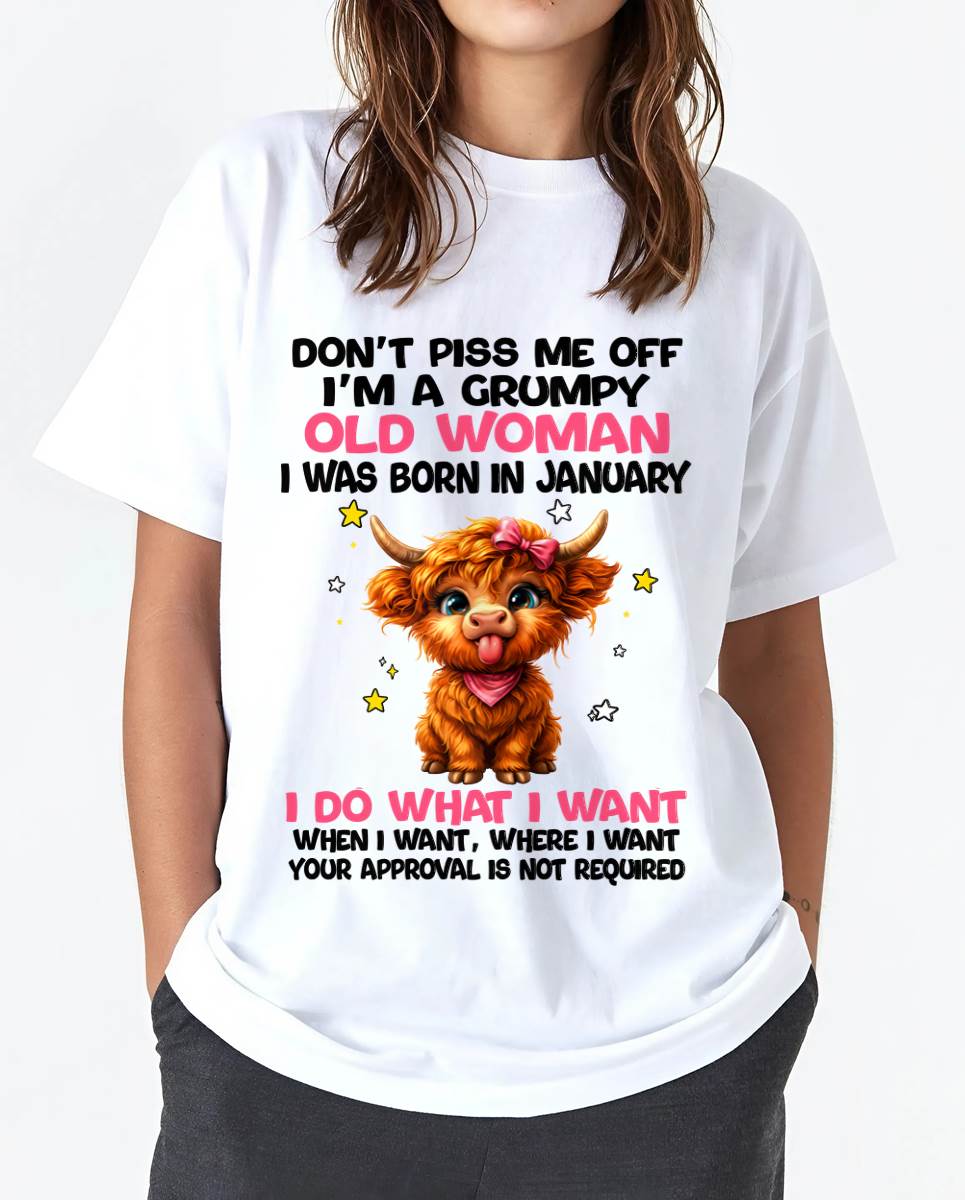 JANUARY GRUMPY LADY SHIRT - FOR WOMEN - TLEE01 (SKU2607-215-01)