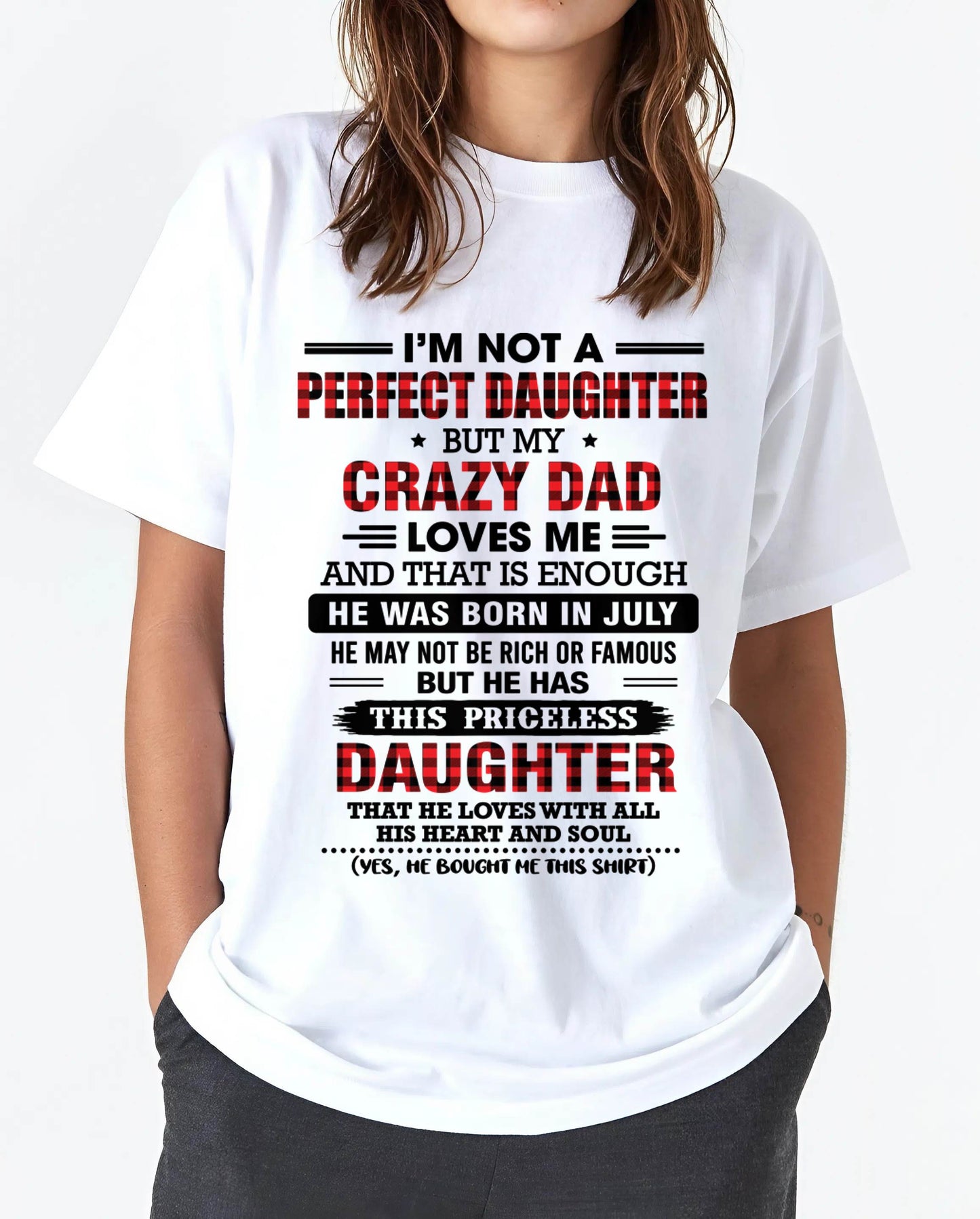 JULY DAD’S LOVE MAKES EVERYTHING ENOUGH - FROM DAD - TLEE07 (SKU2608-572-07)