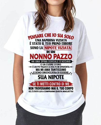 NONNO PAZZO • REGALO PERFETTO DAL NONNO - TLEE00 (SKU2605-333-00)