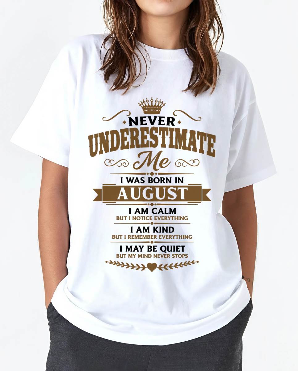 AUGUST - SWEET CALM AND UNFORGETTABLE - FOR WOMEN - TLEE08 (SKU2608-491-08)