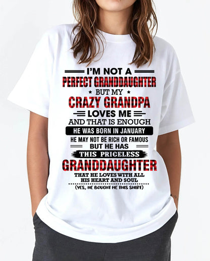 JANUARY - PRICELESS GRANDDAUGHTER - FROM GRANDPA - TLEE01 (SKU2608-446-01)