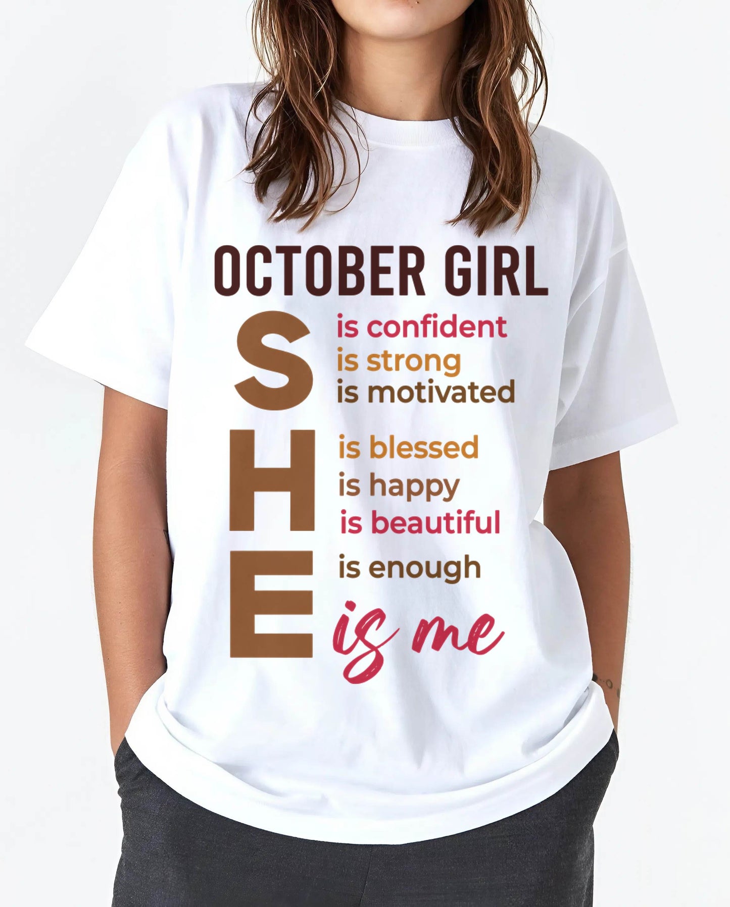 OCTOBER GIRL - SHE IS ME - FOR WOMEN - TLEE10 (SKU2607-164-10)