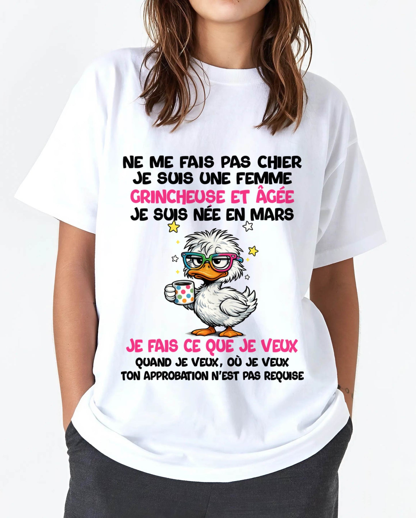 JE SUIS UNE FILLE DE MARS - POUR FEMME - TLEE03 (SKU2604-117-03)