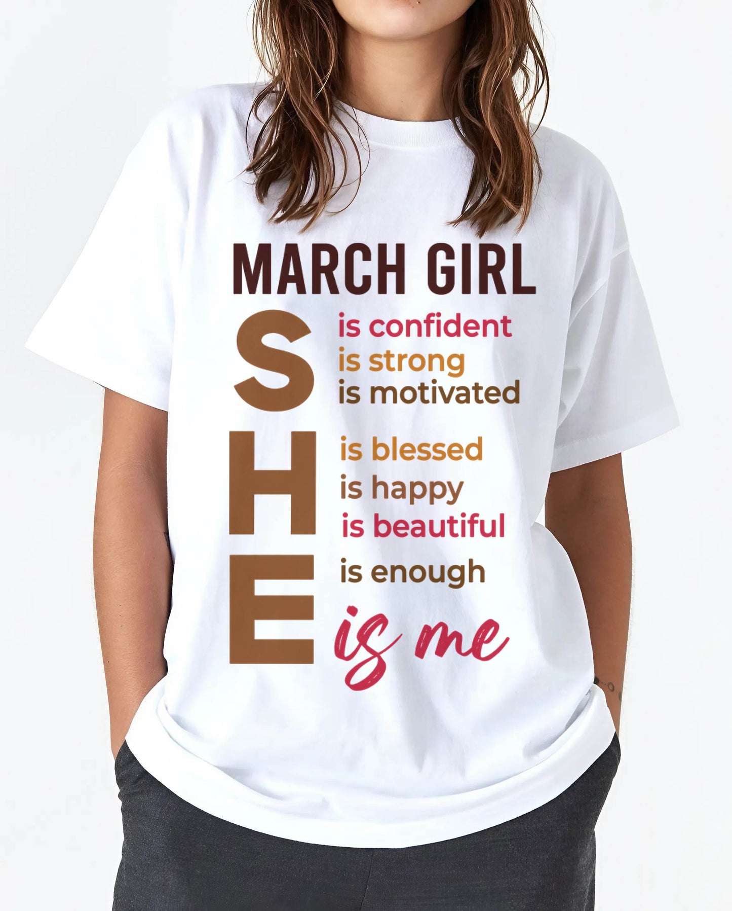 MARCH GIRL - SHE IS ME - FOR WOMEN - TLEE03 (SKU2607-164-03)