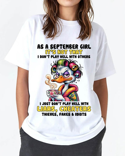 SEPTEMBER GIRL - I PLAY NICE JUST NOT WITH EVERYONE - FOR WOMEN - TLEE09 (SKU2604-27-09)
