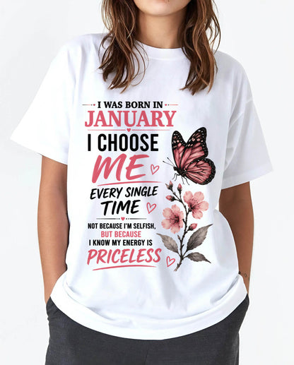 JANUARY QUEEN – I CHOOSE ME EVERY SINGLE TIME - FOR WOMEN - TLEE01 (SKU2606-02-01)
