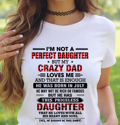 JULY DAD’S LOVE MAKES EVERYTHING ENOUGH - FROM DAD - TLEE07 (SKU2608-572-07)