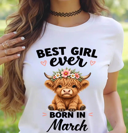 MARCH - BEST GIRL EVER - FOR WOMEN - TLEE03 (SKU2607-198-03)