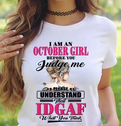 OCTOBER GIRL ENERGY – NOT HERE TO PLEASE - FOR WOMEN - TLEE10 (SKU2604-267-10)