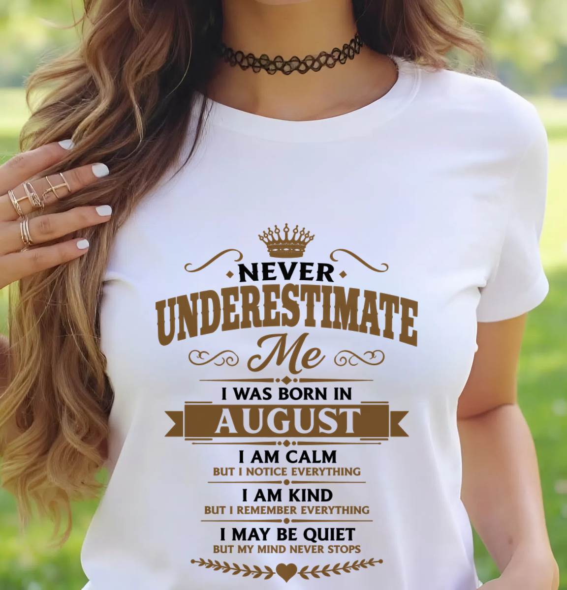 AUGUST - SWEET CALM AND UNFORGETTABLE - FOR WOMEN - TLEE08 (SKU2608-491-08)