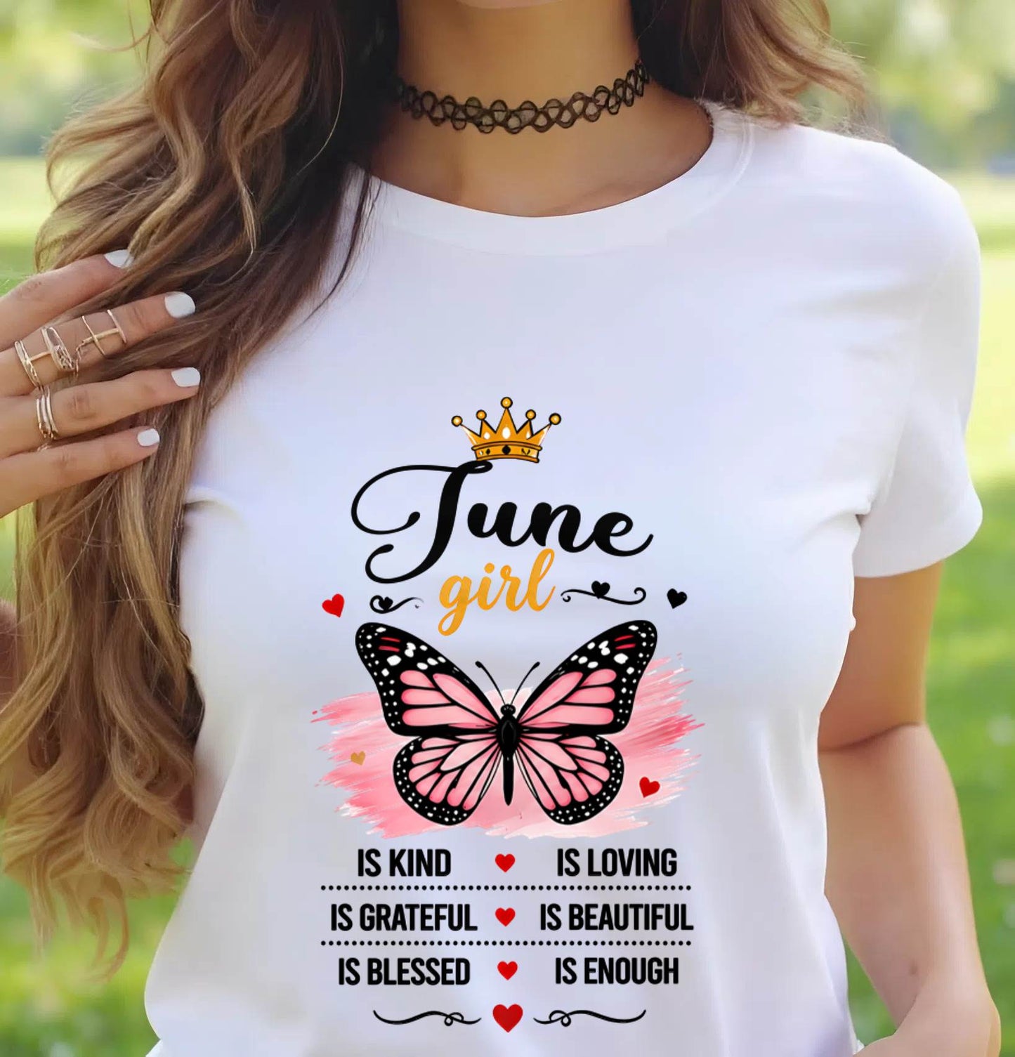 JUNE GIRL BUTTERFLY SHIRT - FOR WOMEN - TLEE06 (SKU2608-593-06)