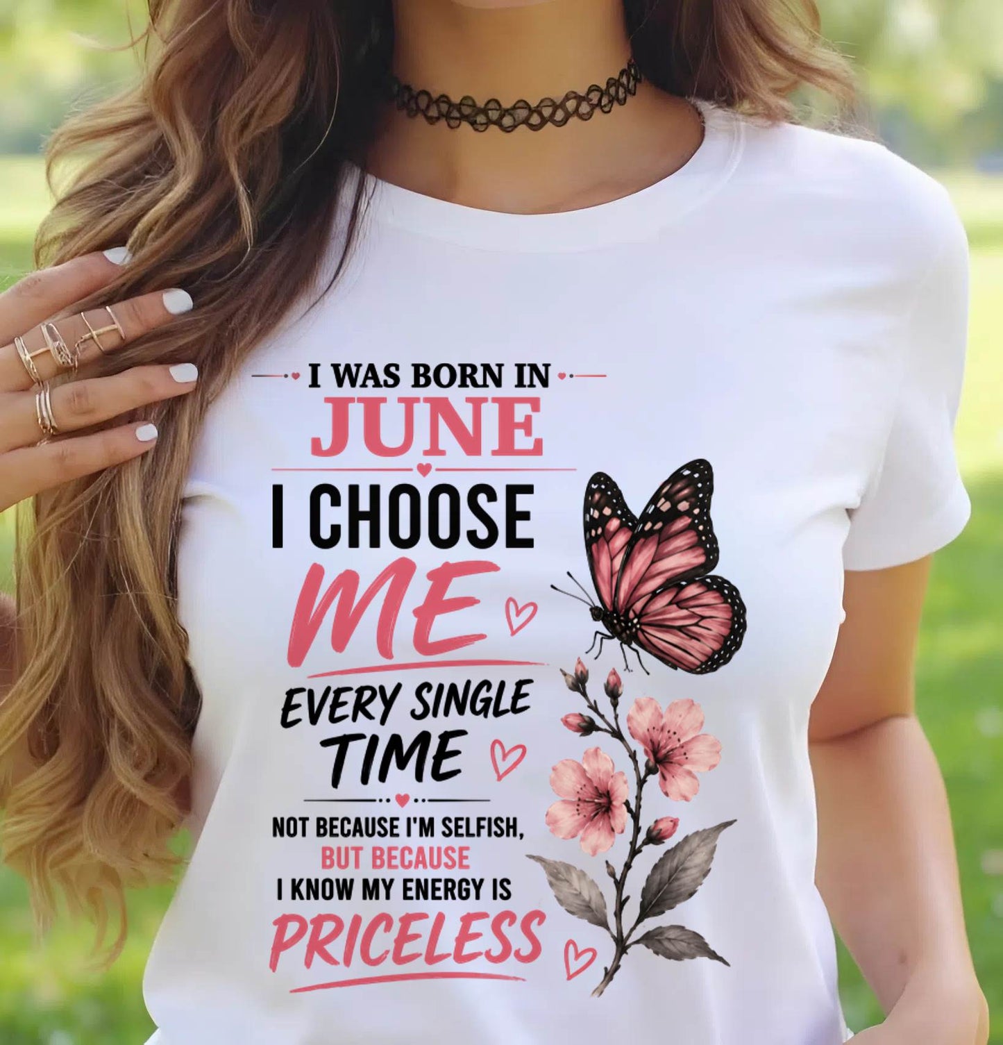JUNE QUEEN – I CHOOSE ME EVERY SINGLE TIME - FOR WOMEN - TLEE06 (SKU2606-02-06)