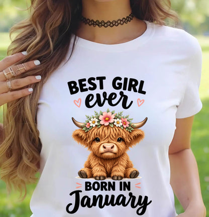 JANUARY - BEST GIRL EVER - FOR WOMEN - TLEE01 (SKU2607-198-01)
