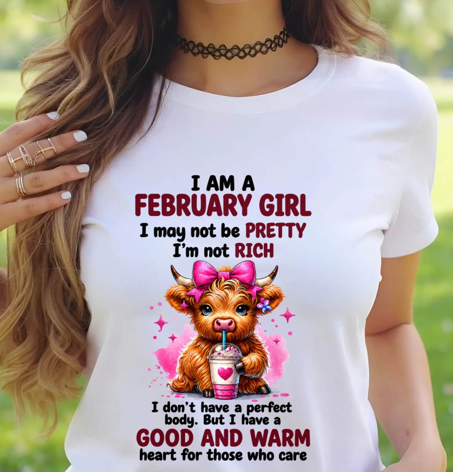 FEBRUARY GIRL GOOD & WARM HEART - FOR WOMEN - TLEE02 (SKU2608-385-02)