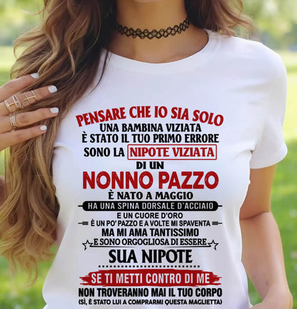 NONNO PAZZO NATO A MAGGIO - DAL NONNO - TLEE05 (SKU2605-333-05)