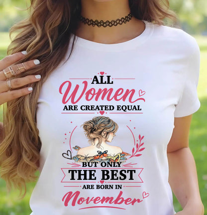 NOVEMBER GIRLS ARE SIMPLY THE BEST - FOR WOMEN - TLEE11 (SKU2604-316-11)