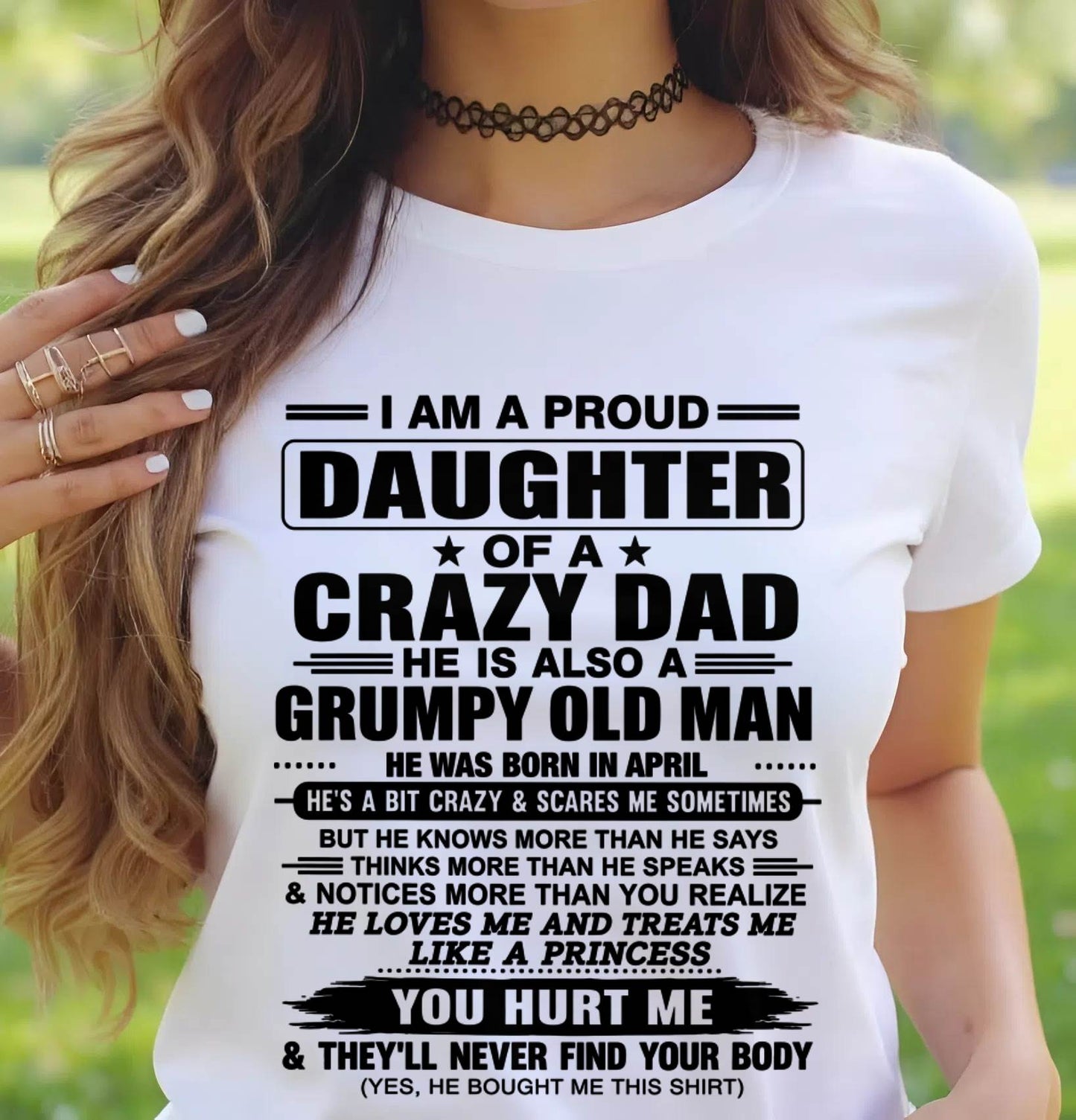 APRIL DAD - GRUMPY OLD MAN, LOVING FATHER - FROM DAD - TLEE04 (SKU2606-302-04)