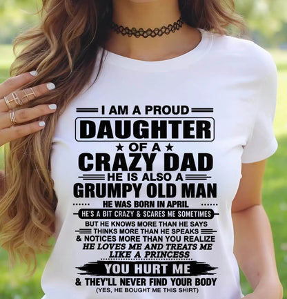 APRIL DAD - GRUMPY OLD MAN, LOVING FATHER - FROM DAD - TLEE04 (SKU2606-302-04)