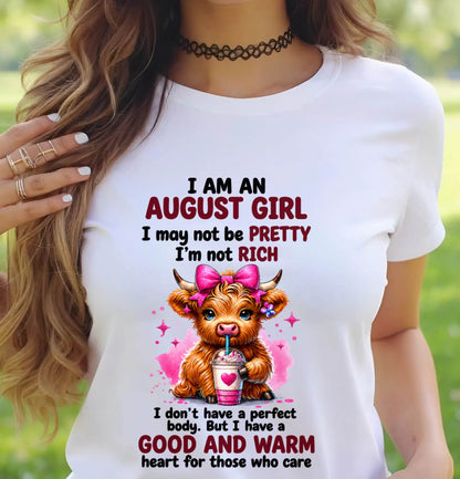 AUGUST GIRL GOOD & WARM HEART - FOR WOMEN - TLEE08 (SKU2608-385-08)