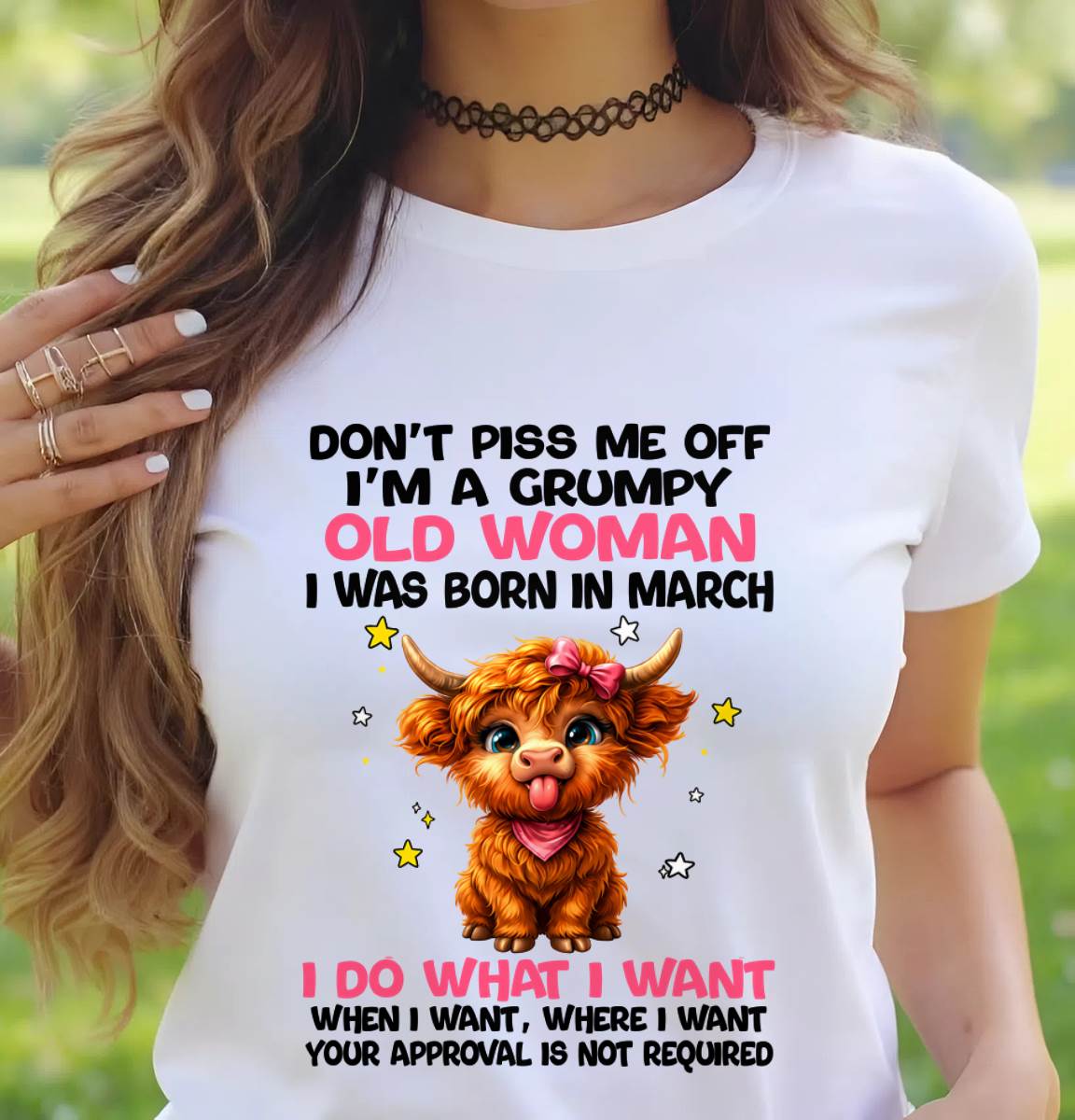 MARCH GRUMPY LADY SHIRT - FOR WOMEN - TLEE03 (SKU2607-215-03)