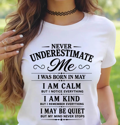 MAY GIRL : CALM, KIND, UNFORGETTABLE - FOR WOMEN - TLEE05 (SKU2606-139-05)