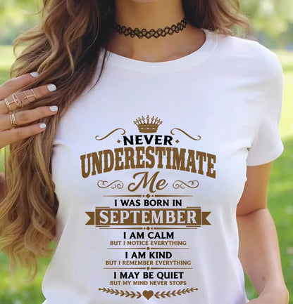 SEPTEMBER - SWEET CALM AND UNFORGETTABLE - FOR WOMEN - TLEE09 (SKU2608-491-09)