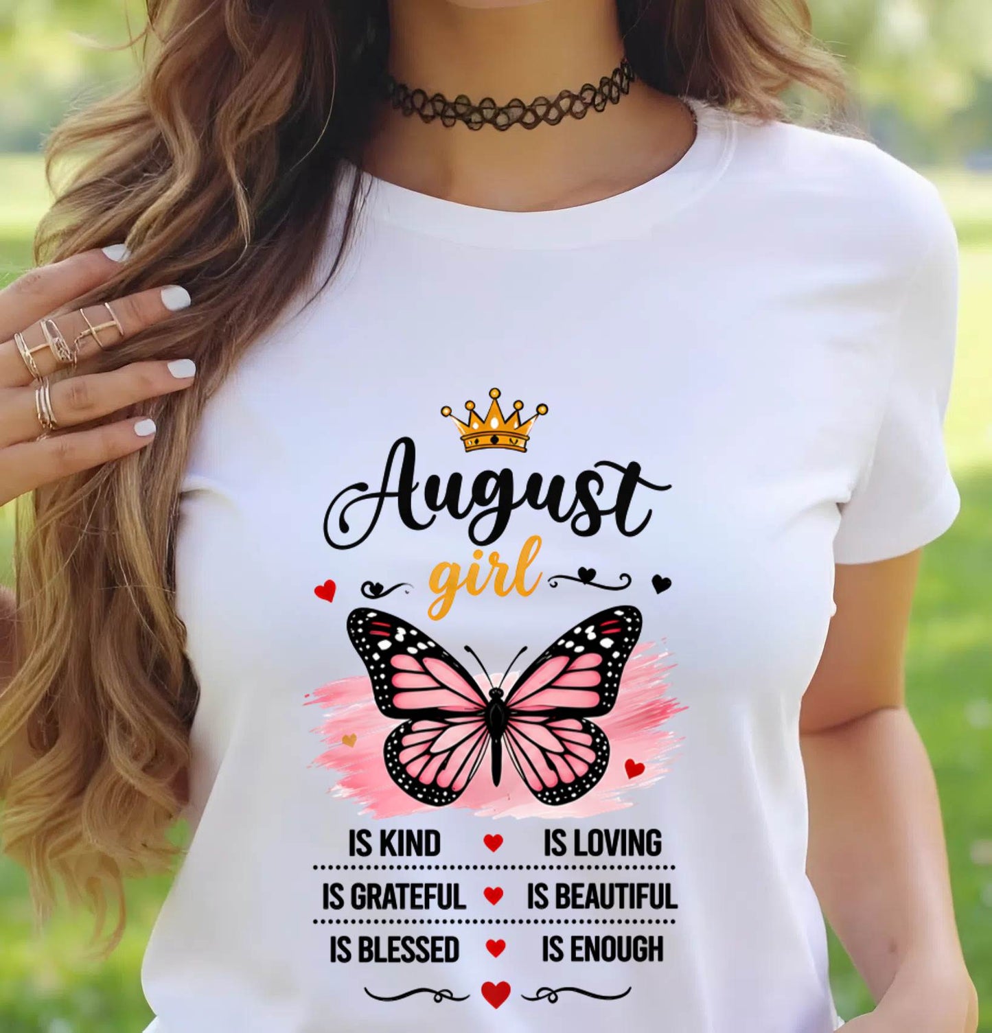 AGUST GIRL BUTTERFLY SHIRT - FOR WOMEN - TLEE08 (SKU2608-593-08)