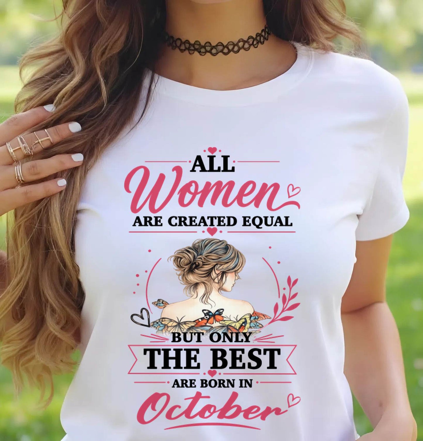 OCTOBER GIRLS ARE SIMPLY THE BEST - FOR WOMEN - TLEE10 (SKU2604-316-10)