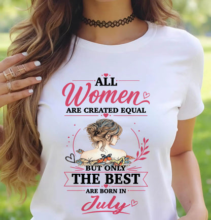 JULY GIRLS ARE SIMPLY THE BEST - FOR WOMEN - TLEE07 (SKU2604-316-07)