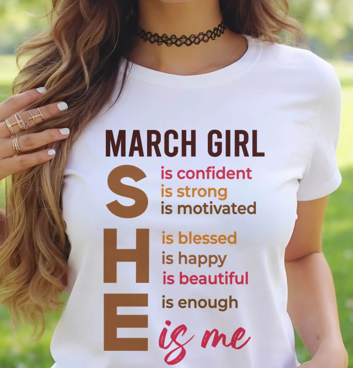 MARCH GIRL - SHE IS ME - FOR WOMEN - TLEE03 (SKU2607-164-03)