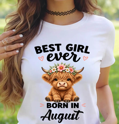 AUGUST - BEST GIRL EVER - FOR WOMEN - TLEE08 (SKU2607-198-08)