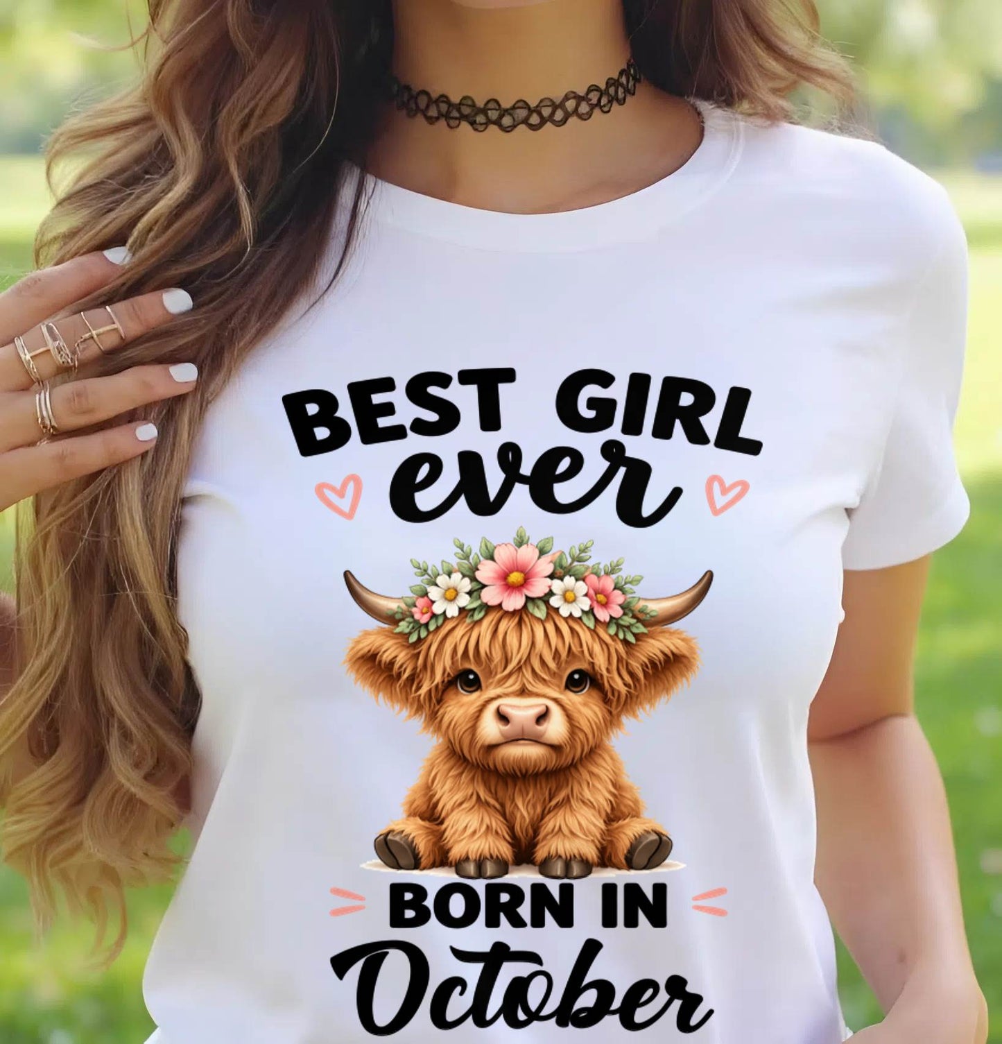 OCTOBER - BEST GIRL EVER - FOR WOMEN - TLEE10 (SKU2607-198-10)