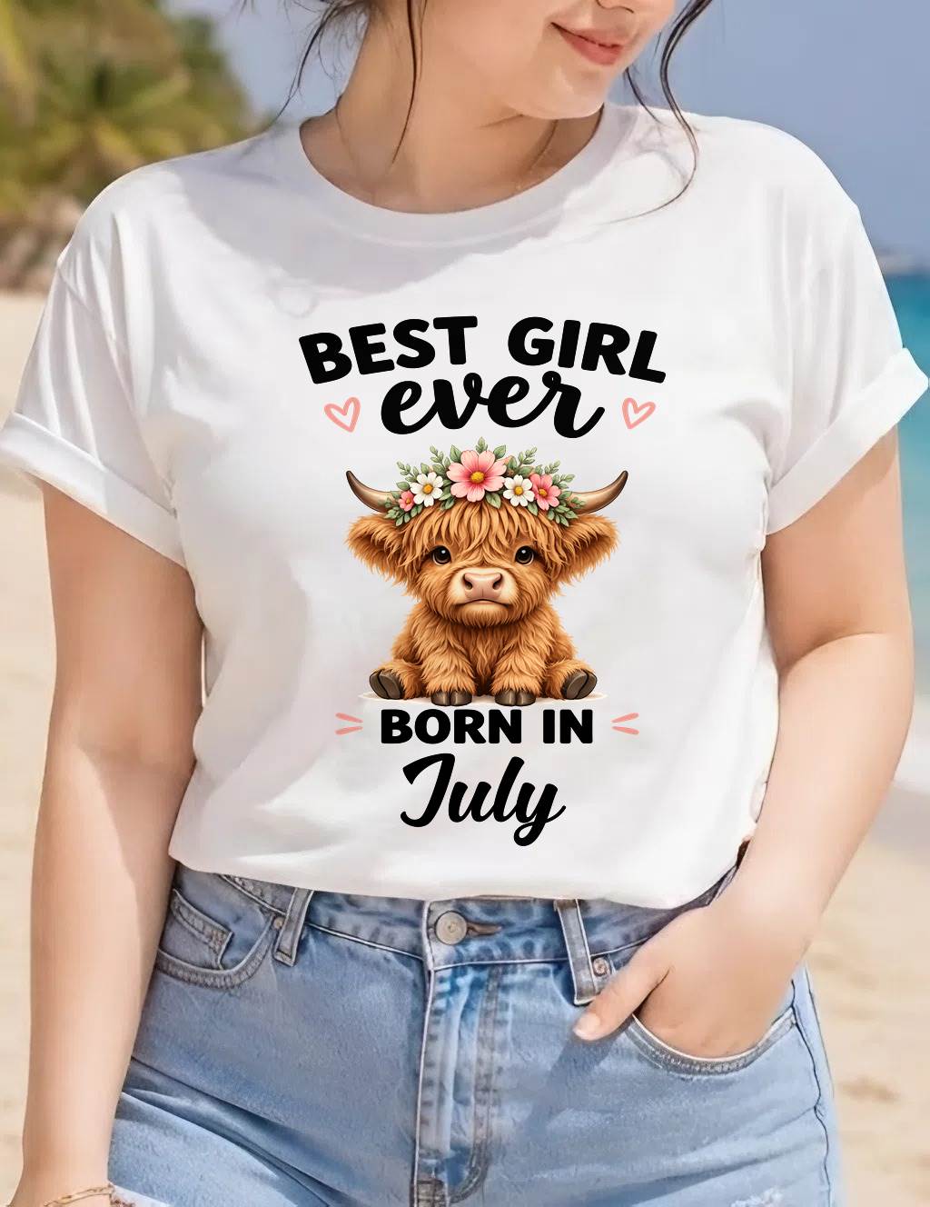 JULY - BEST GIRL EVER - FOR WOMEN - TLEE07 (SKU2607-198-07)