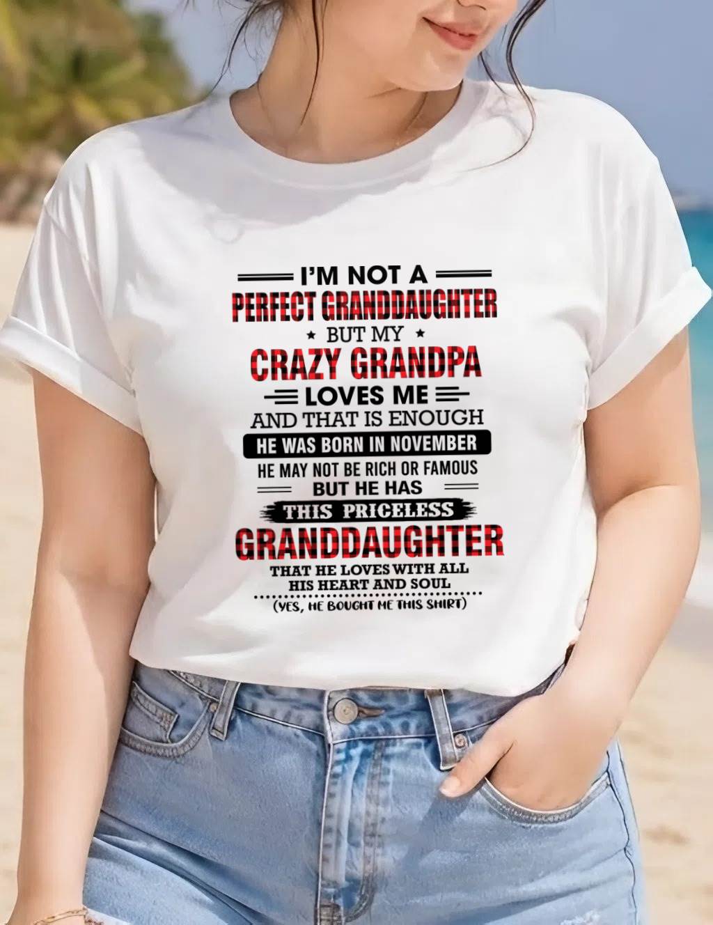 NOVEMBER - PRICELESS GRANDDAUGHTER - FROM GRANDPA - TLEE11 (SKU2608-446-11)