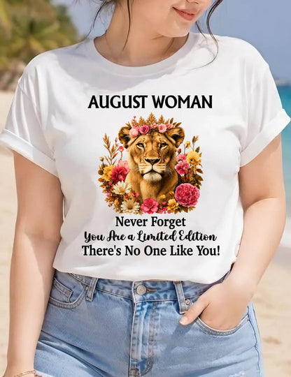 AUGUST WOMAN – PROUD TO BE DIFFERENT - FOR WOMEN - TLEE08 (SKU2607-74-08)