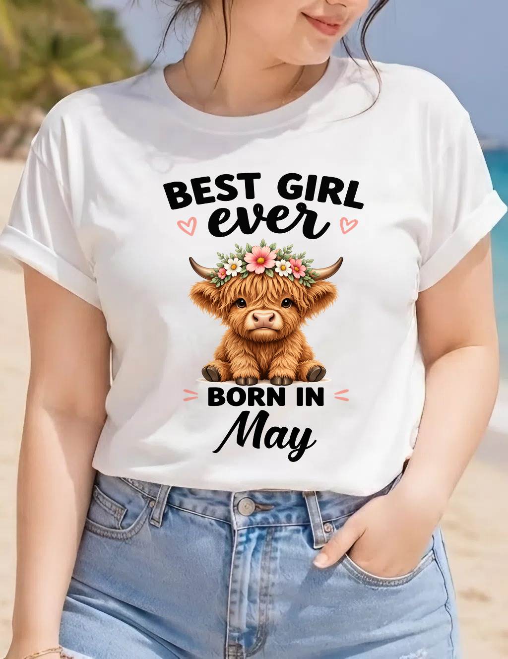 MAY - BEST GIRL EVER - FOR WOMEN - TLEE05 (SKU2607-198-05)