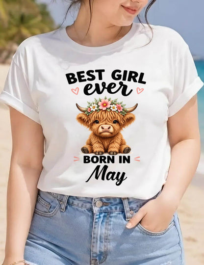 MAY - BEST GIRL EVER - FOR WOMEN - TLEE05 (SKU2607-198-05)
