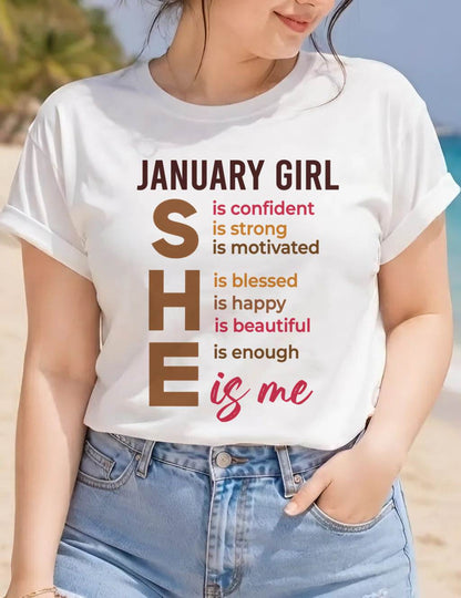 JANUARY GIRL - SHE IS ME - FOR WOMEN - TLEE01 (SKU2607-164-01)