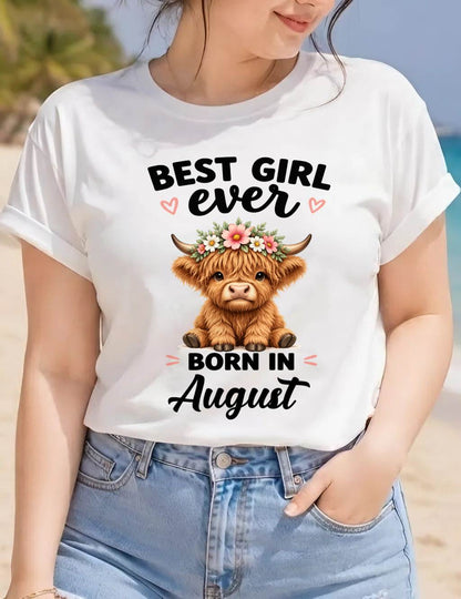 AUGUST - BEST GIRL EVER - FOR WOMEN - TLEE08 (SKU2607-198-08)