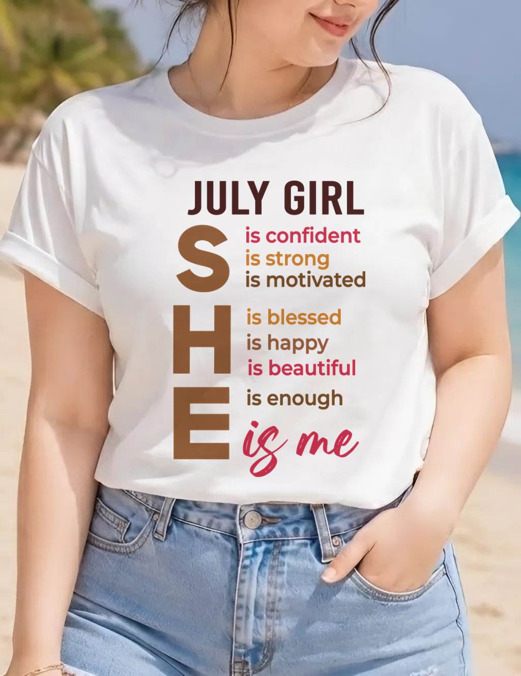 JULY GIRL - SHE IS ME - FOR WOMEN - TLEE07 (SKU2607-164-07)